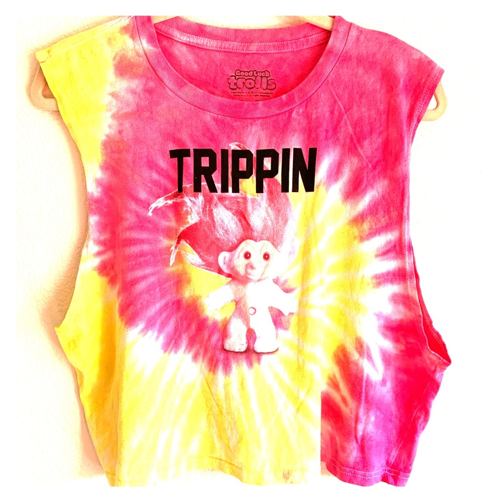 Trippy Trolls Muscle Tank SIZE: XL